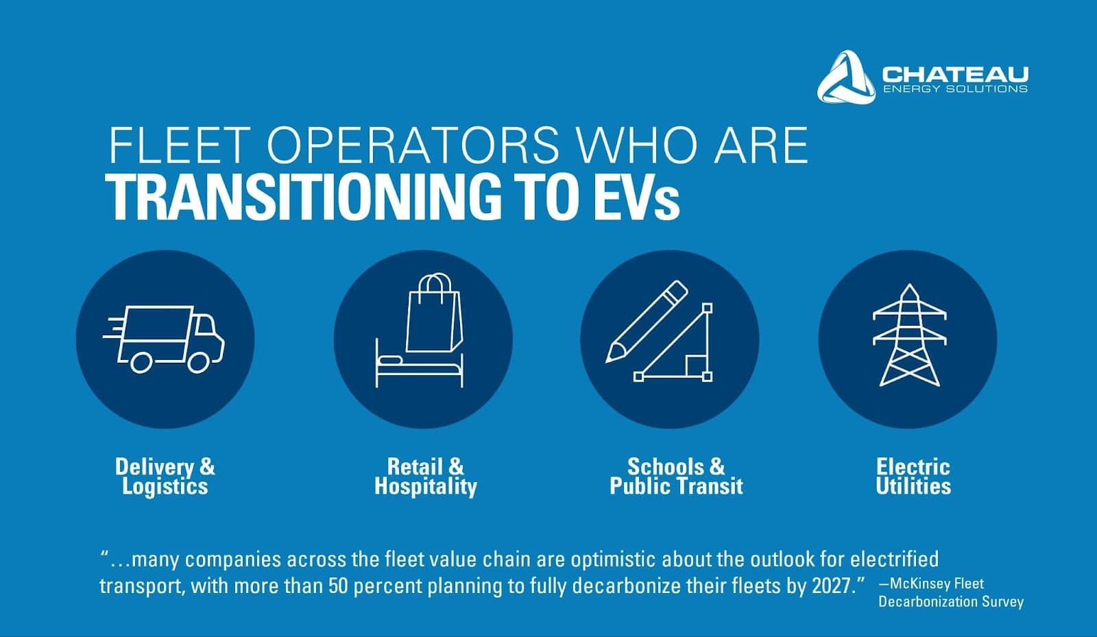 Fleets transitioning to EVs